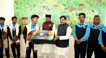 भारतीय हॉकी टीम में मध्यप्रदेश का बढ़ता प्रतिनिधित्व एक उपलब्धि : मुख्यमंत्री डॉ. यादव