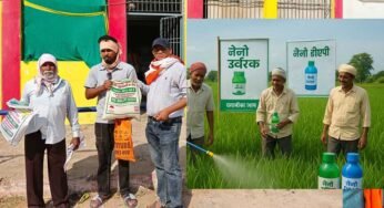 नैनो उर्वरकों के उपयोग से बेहतर उत्पादन और मृदा स्वास्थ्य को मिल रहा बढ़ावा-कृषक छेदीलाल
