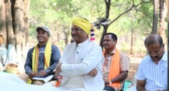 सुशासन तिहार के तहत मुख्यमंत्री विष्णु देव साय पहुँचे अबूझमाड़ के गारपा, जन चौपाल में ग्रामीणों से किया सीधा संवाद