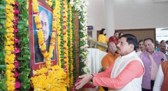मुख्यमंत्री डॉ. यादव ने पूर्व विधानसभा अध्यक्ष स्व. रोहाणी की जयंती पर किया नमन