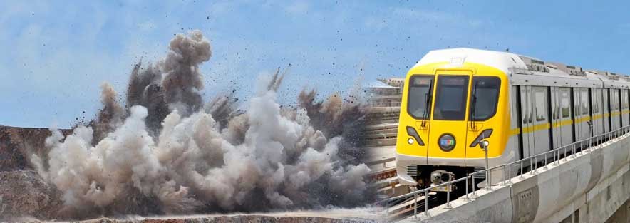 Indore Metro के अंडरग्राउंड रूट में चुनौती, एयरपोर्ट एरिया में ब्लास्टिंग से होगी खुदाई