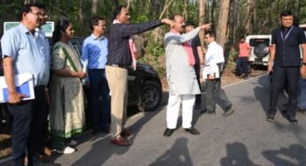 उप मुख्यमंत्री अरुण साव ने 308 करोड़ की लागत से बन रहे केशकाल घाट बायपास रुट का किया निरीक्षण
