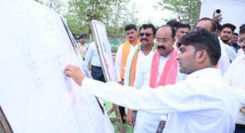 उप मुख्यमंत्री अरुण साव का बस्तर में निर्माण कार्यों का निरीक्षण जारी