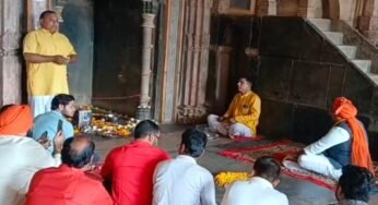भोजशाला पहुंचे विधायक रामेश्वर शर्मा, बोले- मुस्लिम समाज सत्य स्वीकार कर धरोहर हिंदुओं को सौंपे