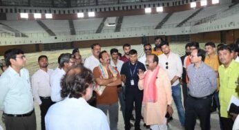 बहतराई खेल प्रशिक्षण केन्द्र में निर्माण और मरम्मत के कार्यों में देरी पर भड़के उप मुख्यमंत्री अरुण साव