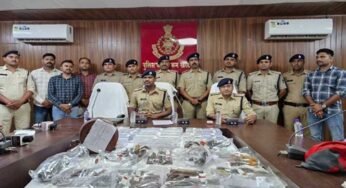मध्‍यप्रदेश पुलिस की अवैध हथियारों के विरुद्ध बड़ी कार्रवाई