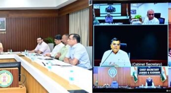 मुख्य सचिव का वीडियो कांफ्रेंस में शामिल केबिनेट सचिव ने राष्ट्रीय महत्व के कार्यक्रमों एवं योजनाओं के एक्शन प्लान को लेकर किया विमर्श