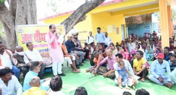 उपमुख्यमंत्री साव ने एटीआर क्षेत्र के गांवों में लगाई जनचौपाल