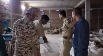 डिटर्जेंट गोदाम की आड़ में बन रहा था गुटखा, किराएदार की तलाश में जुटी पुलिस