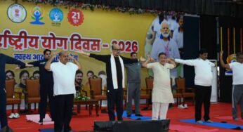 योग को जीवनशैली में शामिल करें, स्वस्थ और संतुलित जीवन की ओर बढ़ें: राज्यपाल रमन डेका