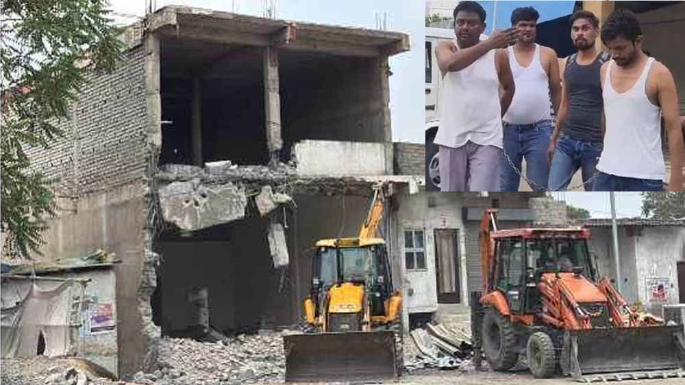 कोरबा में भाजपा नेता पर हमले के आरोपी रज्जाक पर बड़ा एक्शन, जमींदोज हुआ साम्राज्य