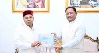 CM विष्णुदेव साय से मिले कर्नाटक के राज्यपाल थावरचंद गहलोत, समसामयिक मुद्दों पर हुई चर्चा