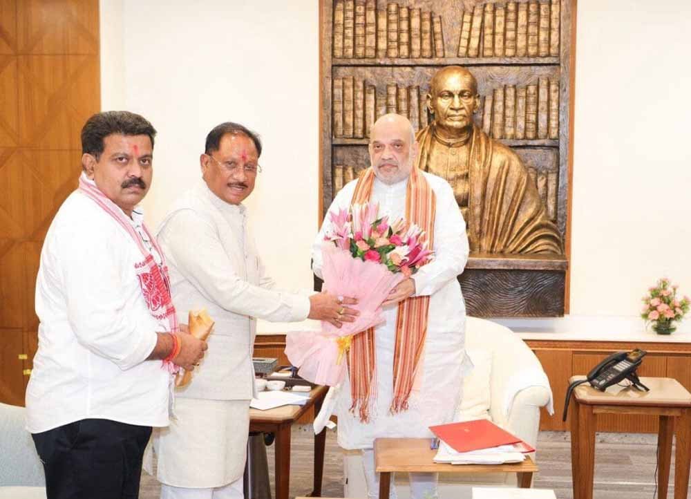 CM साय ने केंद्रीय नेताओं से की बस्तर के विकास पर चर्चा, आयुर्वेदिक AIIMS खोलने की उठाई मांग