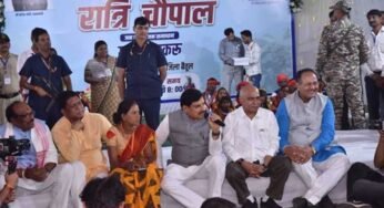 मुख्यमंत्री डॉ. यादव ने हिल स्टेशन कुकरू में लगाई रात्रि चौपाल, ग्रामीणों से किया आत्मीय संवाद