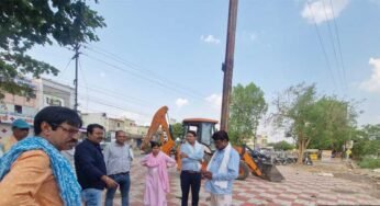 हनोदा माइनर नहर क्षेत्र में अतिक्रमण हटाने की बड़ी कार्रवाई