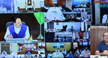टीबी मुक्त भारत अभियान को लेकर केन्द्रीय स्वास्थ्य मंत्री जे.पी. नड्डा ने राज्यों के स्वास्थ्य मंत्रियों एवं मुख्य सचिवों से की चर्चा