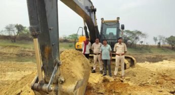 खनिज उड़नदस्ता दल का बड़ा एक्शन 15 संदिग्ध स्थानों पर छापा, अवैध खनन-परिवहन में लगे 14 वाहन जब्त