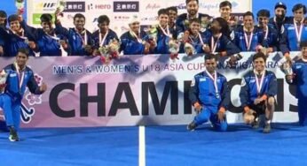 U-18 एशिया कप में भारत बना चैंपियन, एमपी हॉकी अकादमी के छह खिलाड़ियों ने दिलाया स्वर्ण