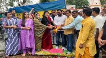 राज्यमंत्री कृष्णा गौर ने किया 9.32 लाख रुपये के विकास कार्यों का भूमिपूजन; जल्द बनेगा सामुदायिक भवन