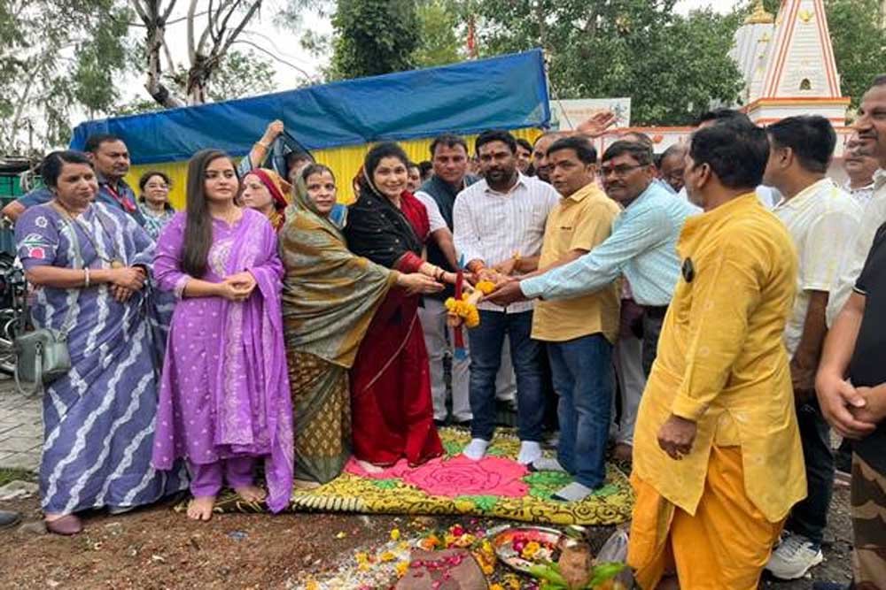 राज्यमंत्री कृष्णा गौर ने किया 9.32 लाख रुपये के विकास कार्यों का भूमिपूजन; जल्द बनेगा सामुदायिक भवन