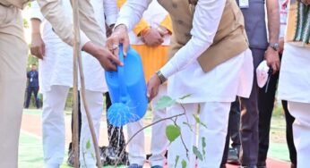 मुख्यमंत्री विष्णु देव साय ने ‘एक पेड़ मां के नाम’ अभियान के तहत किया पीपल का पौधारोपण