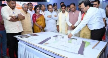 मुख्यमंत्री श् विष्णुदेव साय ने बिलासपुर में निर्माणाधीन नालंदा परिसर एवं एजुकेशन हब का किया निरीक्षण