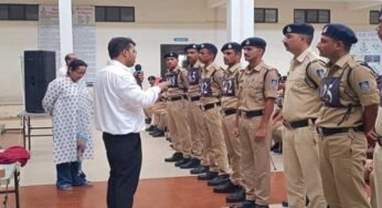 पुलिस प्रशिक्षण शाला उज्जैन में नव आरक्षकों को नशामुक्त समाज निर्माण का दिया गया संदेश