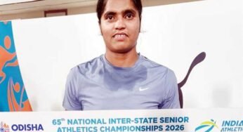 65वीं राष्ट्रीय अंतर्राज्यीय सीनियर एथलेटिक्स चैंपियनशिप में नितिका आकरे ने जीता कांस्य पदक