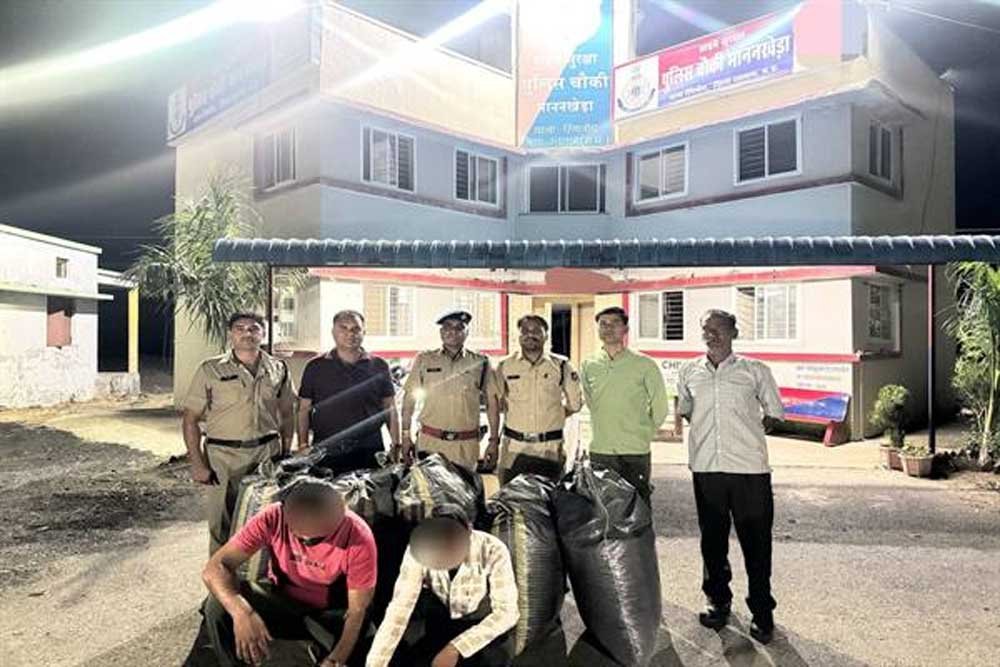 मध्यप्रदेश पुलिस की अवैध मादक पदार्थो के विरूद्ध प्रभावी कार्रवाई