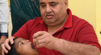 हर बच्चे तक पहुंचे पोलियो की सुरक्षा का कवच : पर्यटन एवं संस्कृति मंत्री राजेश अग्रवाल ने पिलाई जीवनरक्षक खुराक