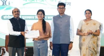 विश्व पर्यावरण दिवस पर आयोजित चित्रकला प्रतियोगिता के विजेताओं को मंत्री ओ.पी. चौधरी ने किया सम्मानित