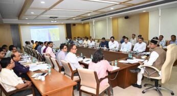भू-माफियाओं पर सख्ती और आवासीय परियोजनाओं में तेजी के मंत्री सारंग के निर्देश