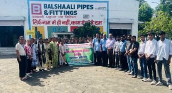 सिपेट के विद्यार्थियों ने किया आईसेक्ट इंडिया के बलशाली पाइप्स फैक्ट्री का औद्योगिक भ्रमण