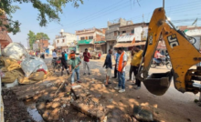 CG : बरसात से पहले कवर्धा नगर पालिका ने कसी कमर, सफाई अभियान जारी …
