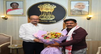CG : राज्यपाल रमेन डेका से उप मुख्यमंत्री विजय शर्मा ने की सौजन्य मुलाकात …