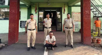 CG : कत्तानुमा हथियार लहराने वाला आरोपी गिरफ्तार, सूचना पर पुलिस ने की त्वरित कार्रवाई …