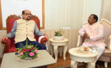 CG : राज्यपाल डेका से कृषि मंत्री नेताम ने की भेंट …
