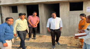 CG : जिला पंचायत CEO नंदनवार ने किया विकास कार्यों का निरीक्षण …