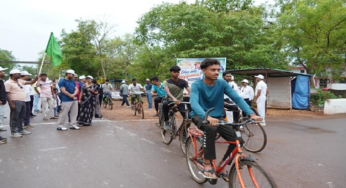 CG : विश्व साइकिल दिवस पर निकली जागरूकता रैली …
