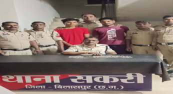 CG : चोरी का 24 घंटे में खुलासा, डॉग स्क्वॉड की मदद से दो आरोपी गिरफ्तार …