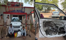 CG : क्रेटा कार की तलाशी लेने पर गांजा बरामद, दुर्ग-कुम्हारी में दो तस्कर गिरफ्तार …