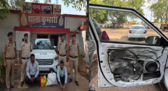 CG : क्रेटा कार की तलाशी लेने पर गांजा बरामद, दुर्ग-कुम्हारी में दो तस्कर गिरफ्तार …