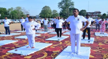 CG : प्रधानमंत्री नरेंद्र मोदी के प्रयासों से योग बना वैश्विक जनआंदोलन: देवेन्द्र प्रताप सिंह …