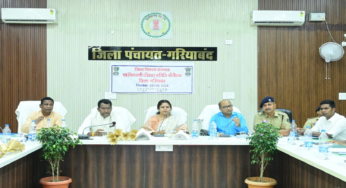 CG : किसानों को खाद बीज समय पर उपलब्ध हो – सांसद …