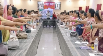 CG : राष्ट्रीय ग्रामीण स्वराज अभियान के तहत आंगनबाड़ी कार्यकर्ताओं को दिया गया प्रशिक्षण …