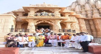 CG : सोमनाथ स्वाभिमान सांस्कृतिक यात्रा सफल: 1040 विशिष्टजनों का रायपुर में भव्य स्वागत …