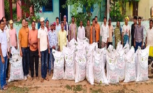 CG : कोटमीकला के किसानों को मिला उन्नत मूंगफली बीज …
