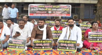 CG : स्काईवॉक निर्माण में लापरवाही और भ्रष्टाचार के आरोपों को लेकर कांग्रेस का जोरदार विरोध प्रदर्शन …