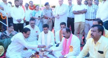 विकास की नई इबारत लिख रहा बिलासपुर, योजनाओं का लाभ अंतिम व्यक्ति तक पहुंचाना हमारी प्रतिबद्धता : केंद्रीय राज्य मंत्री तोखन साहू