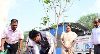 विश्व पर्यावरण दिवस पर मंत्री ओपी चौधरी ने किया मौल पौधे का रोपण